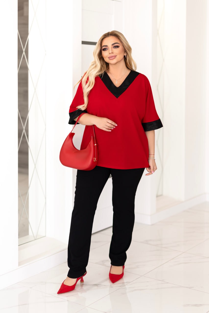 Комплект с триъгълно деколте - Twiggy Shop