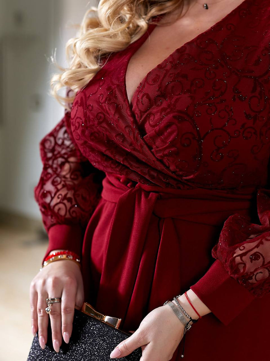 Къса рокля с мрежа - Twiggy Shop