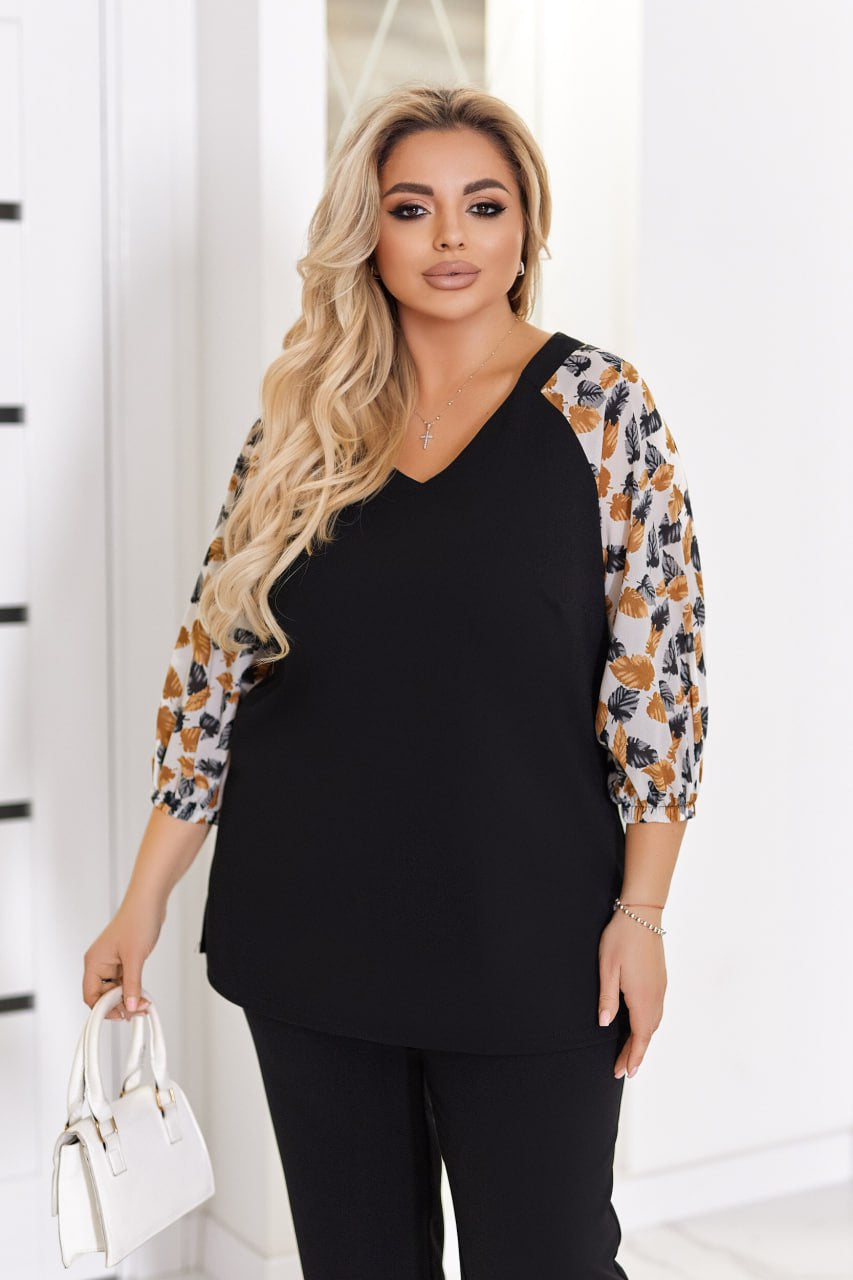 Комплект с ръкави от шифон - Twiggy Shop