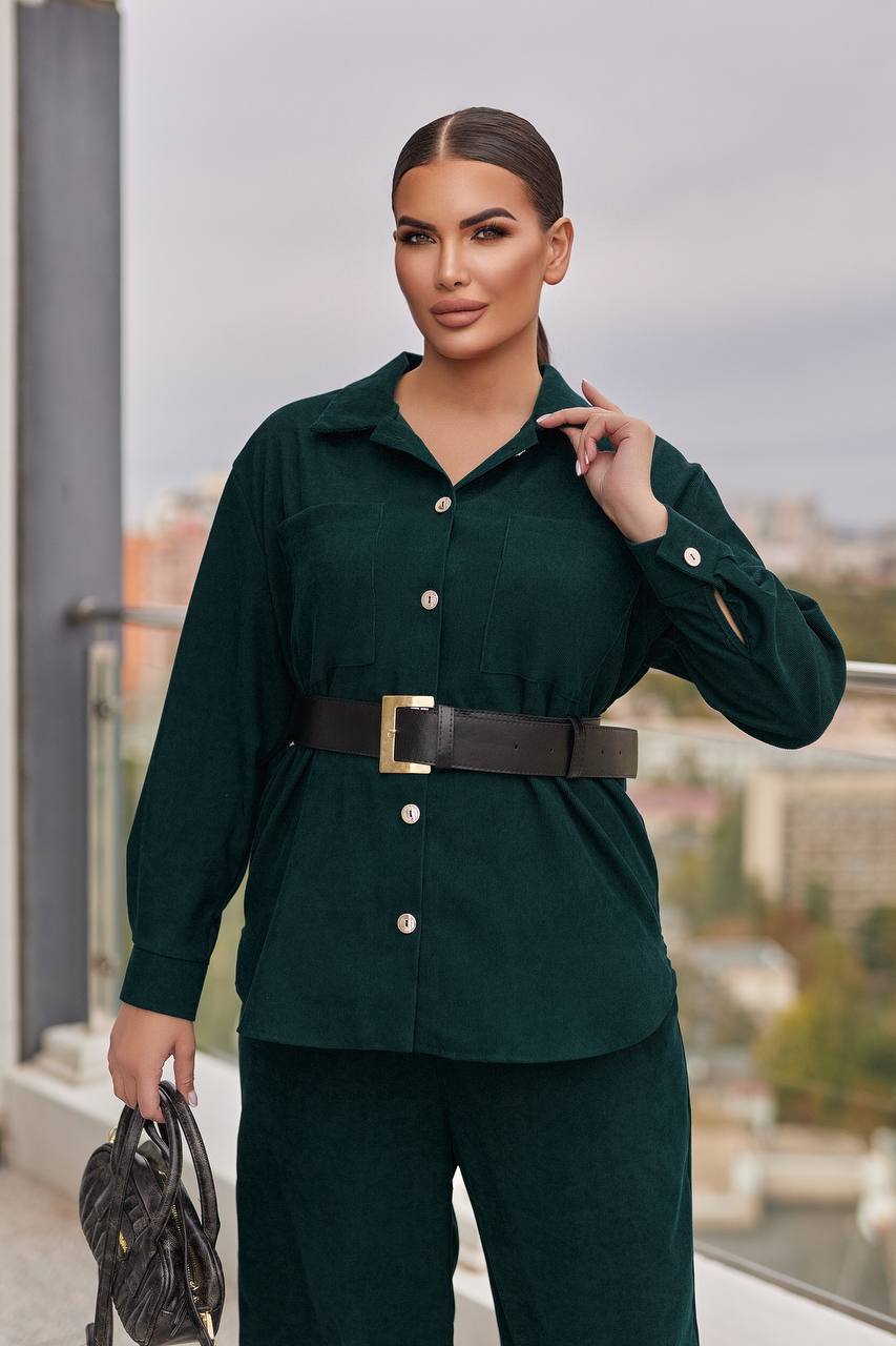 Комплект от рипсено кадифе - Twiggy Shop