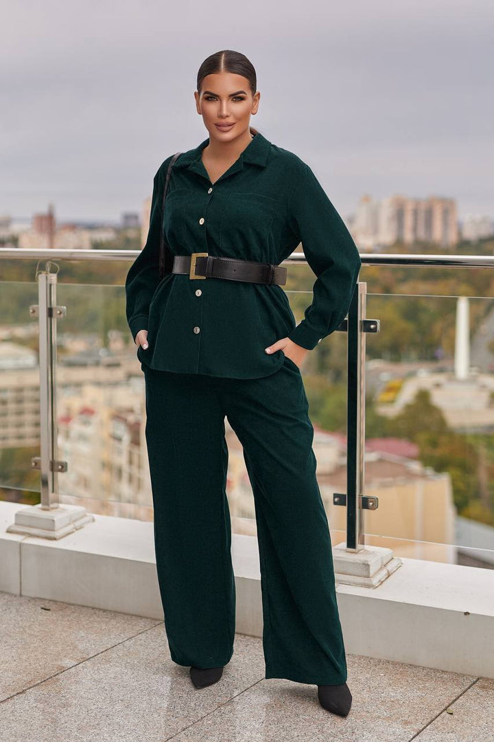 Комплект от рипсено кадифе - Twiggy Shop