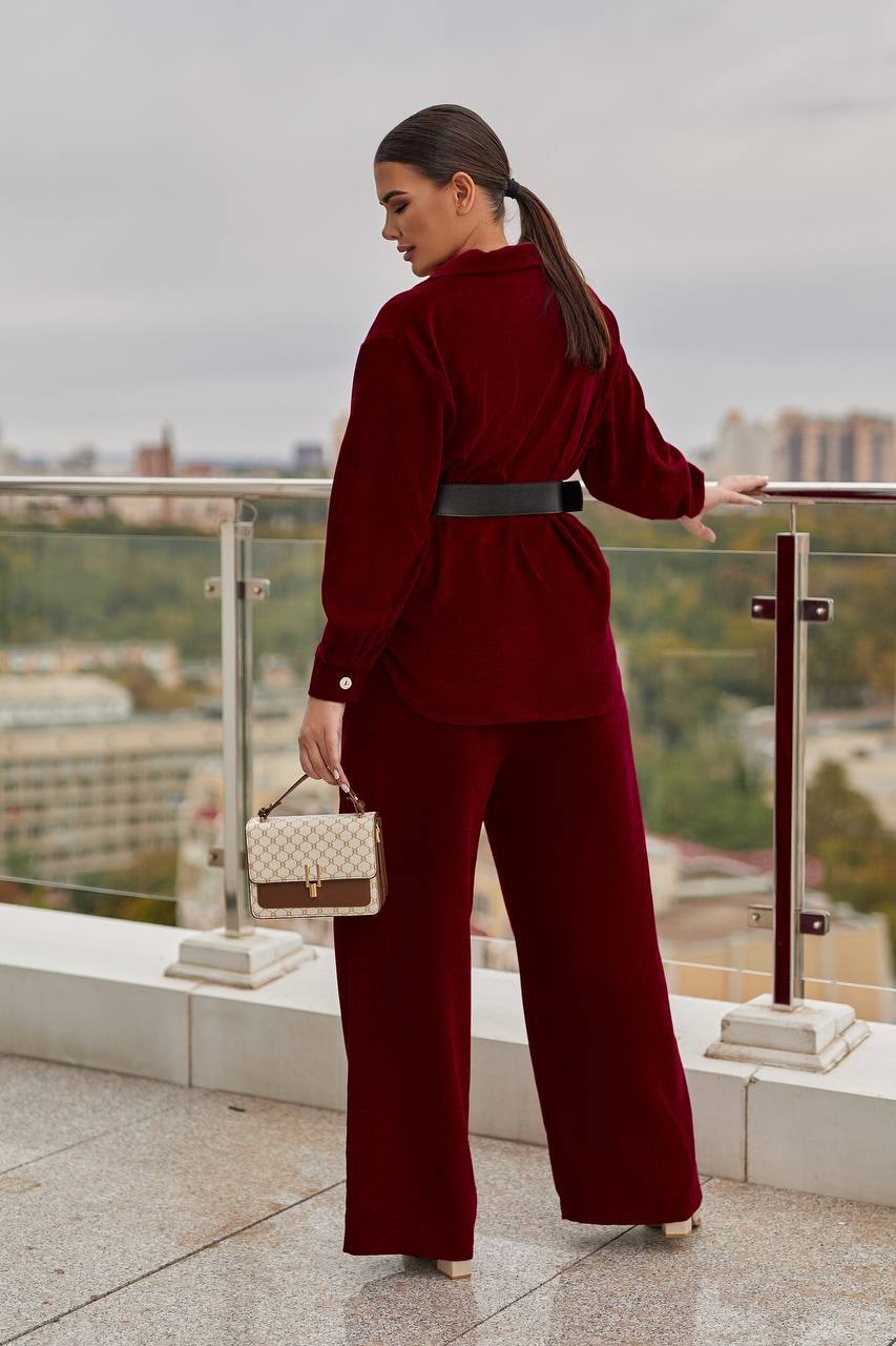 Комплект от рипсено кадифе - Twiggy Shop