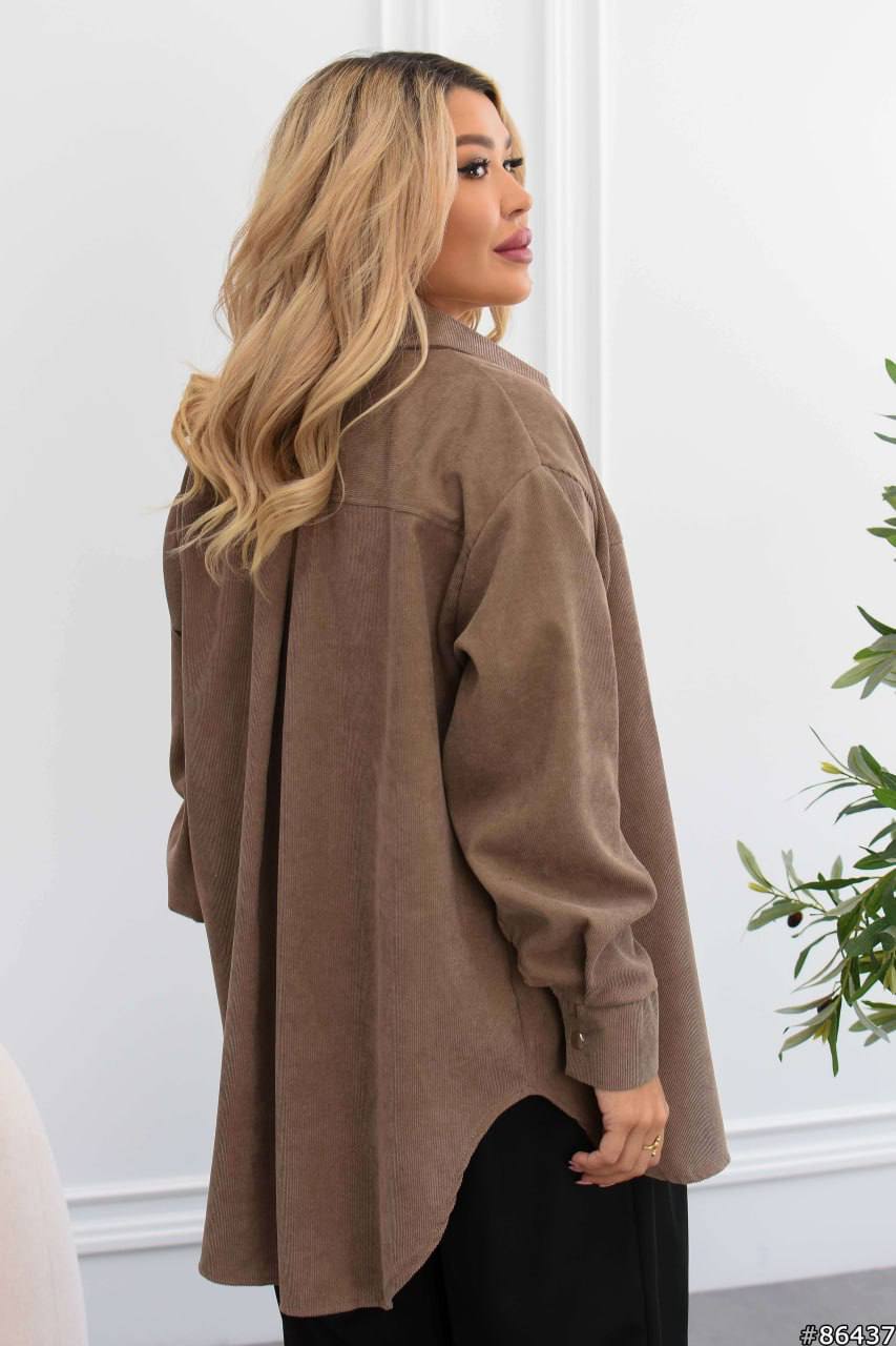 Риза от рипсено кадифе - Twiggy Shop