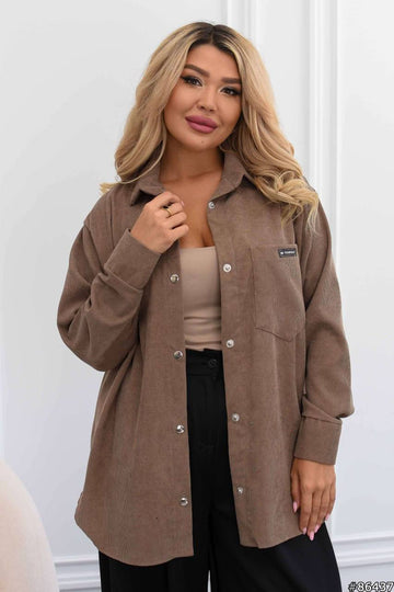 Риза от рипсено кадифе - Twiggy Shop