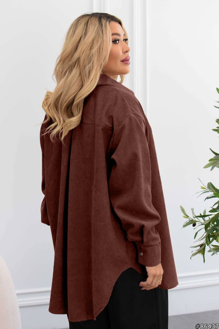 Риза от рипсено кадифе - Twiggy Shop