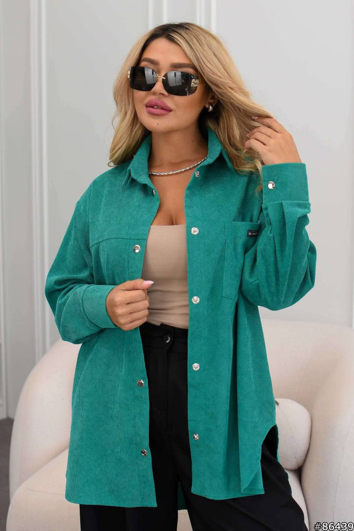 Риза от рипсено кадифе - Twiggy Shop