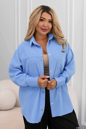 Риза от рипсено кадифе - Twiggy Shop