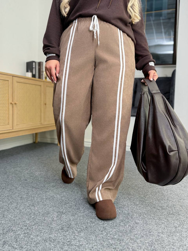 Кадифен широк панталон - Twiggy Shop