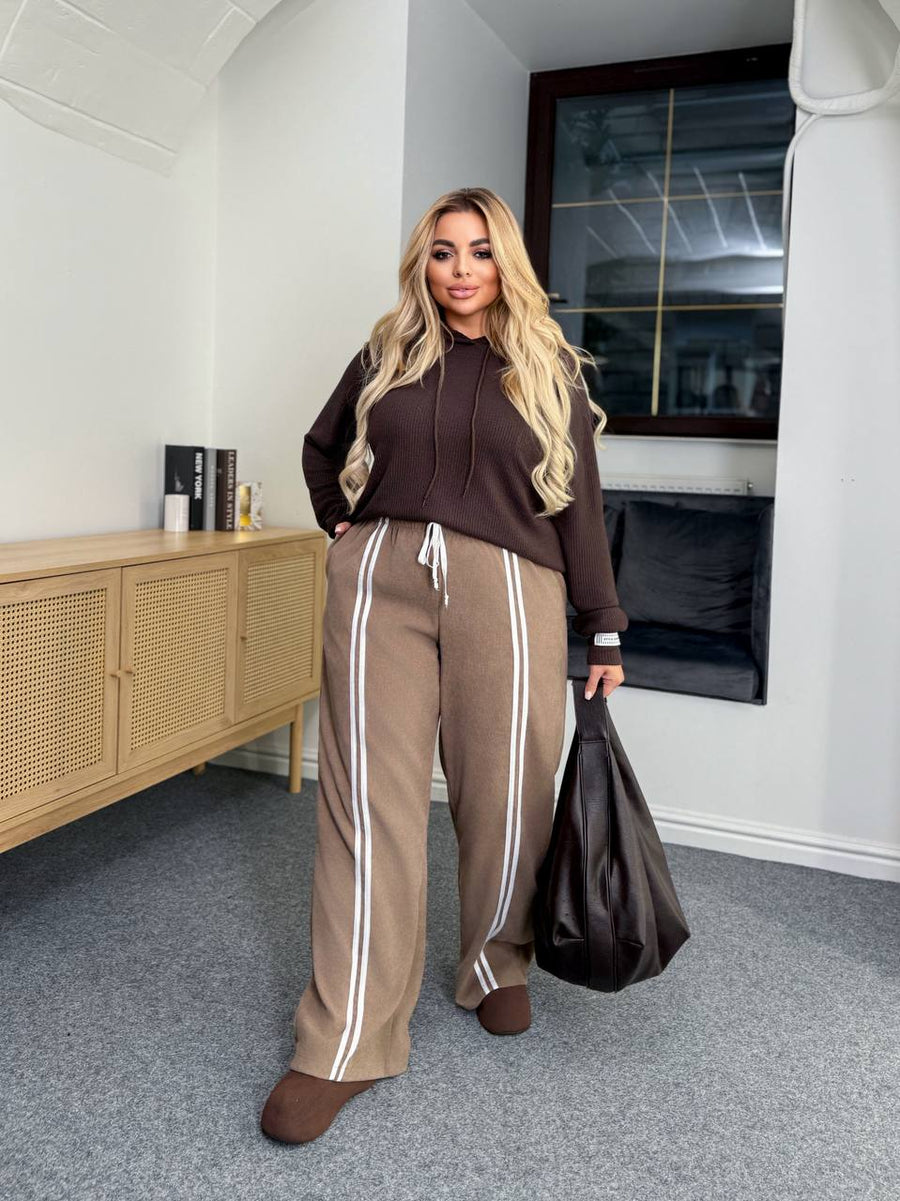 Кадифен широк панталон - Twiggy Shop