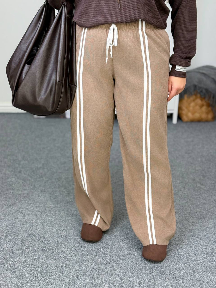 Кадифен широк панталон - Twiggy Shop