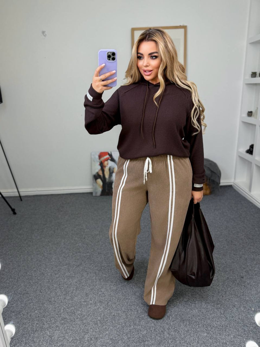 Кадифен широк панталон - Twiggy Shop