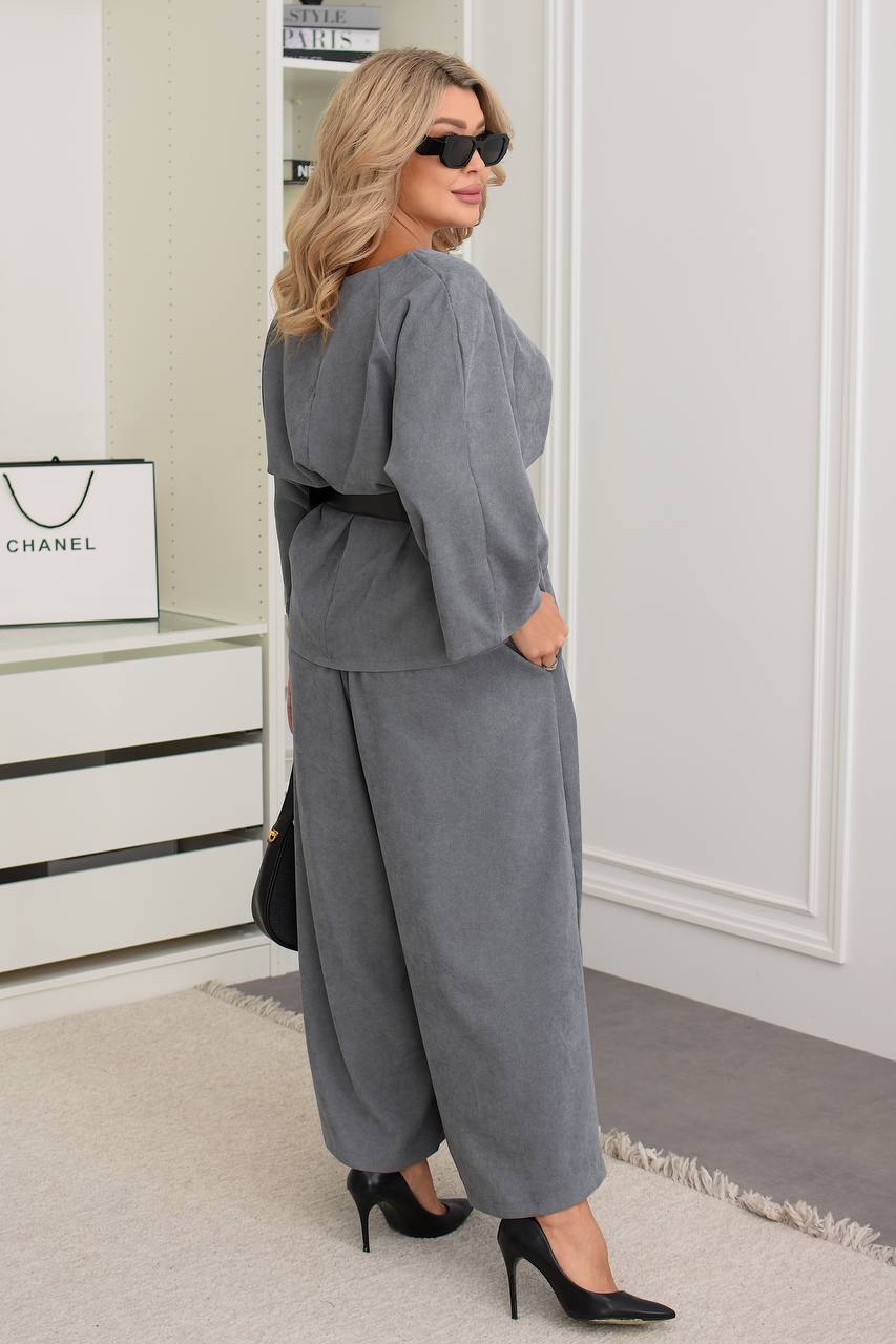 Комплект от рипсено кадифе - Twiggy Shop