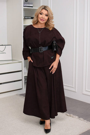 Комплект от рипсено кадифе - Twiggy Shop