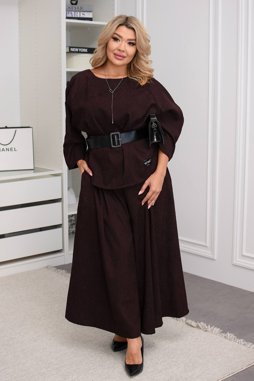 Комплект от рипсено кадифе - Twiggy Shop