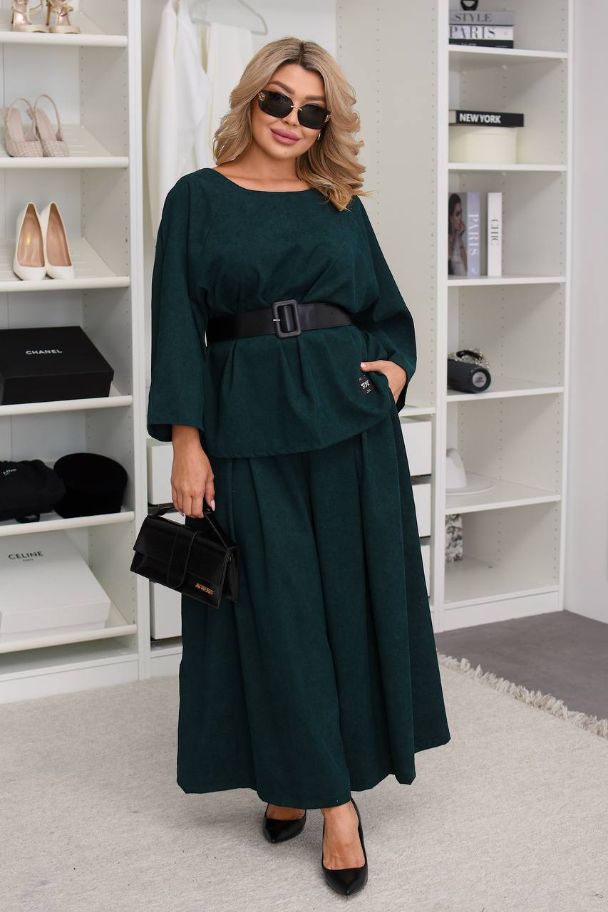 Комплект от рипсено кадифе - Twiggy Shop