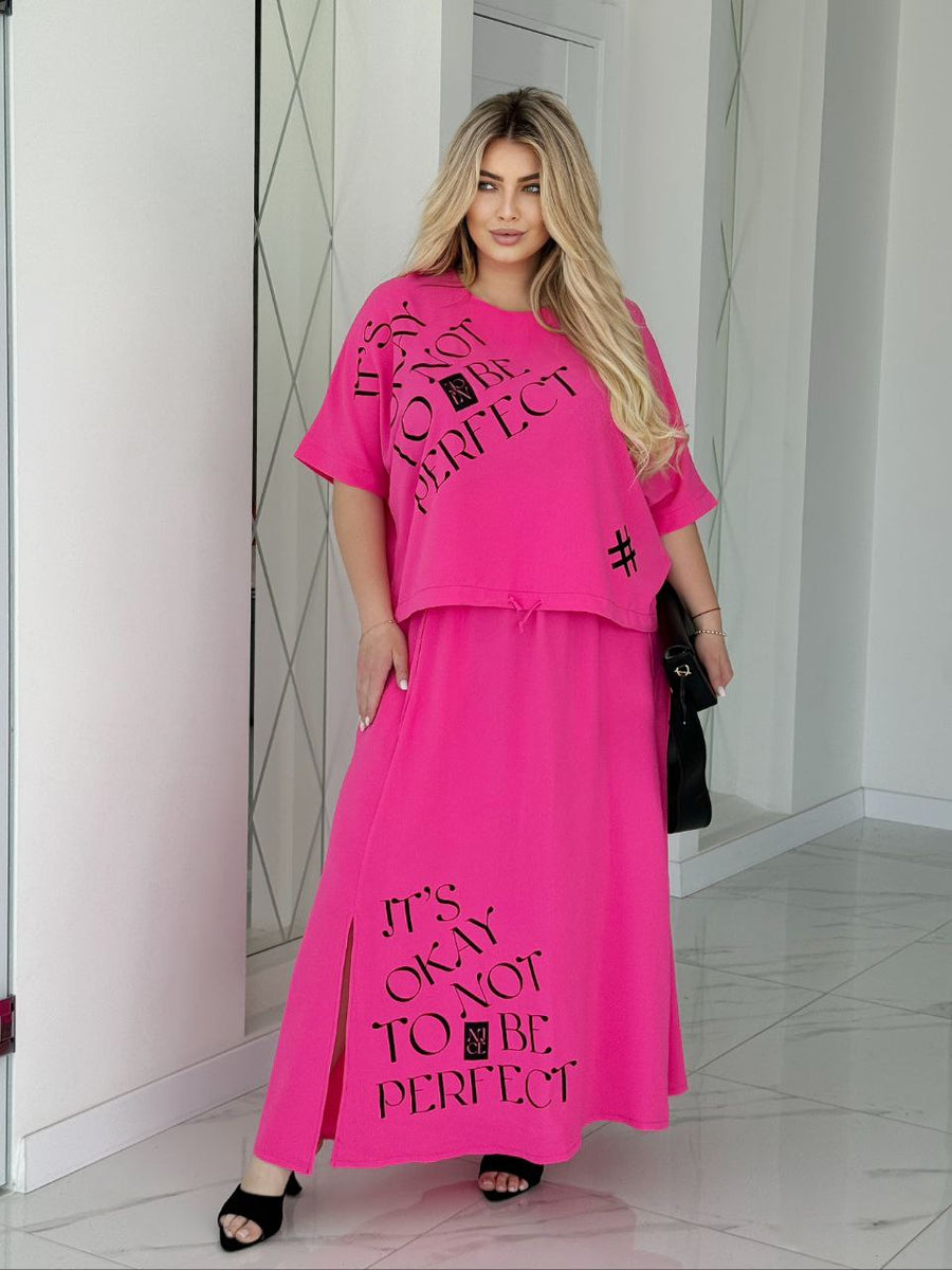 Комплект от блуза и пола - Twiggy Shop