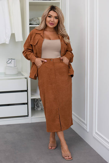 Комплект от рипсено кадифе с пола - Twiggy Shop