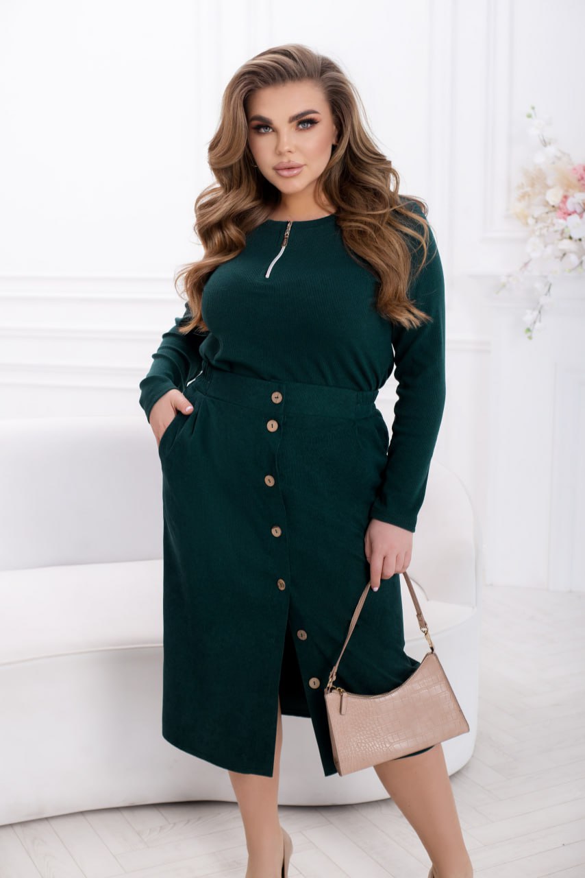 Пола от рипсено кадифе - Twiggy Shop