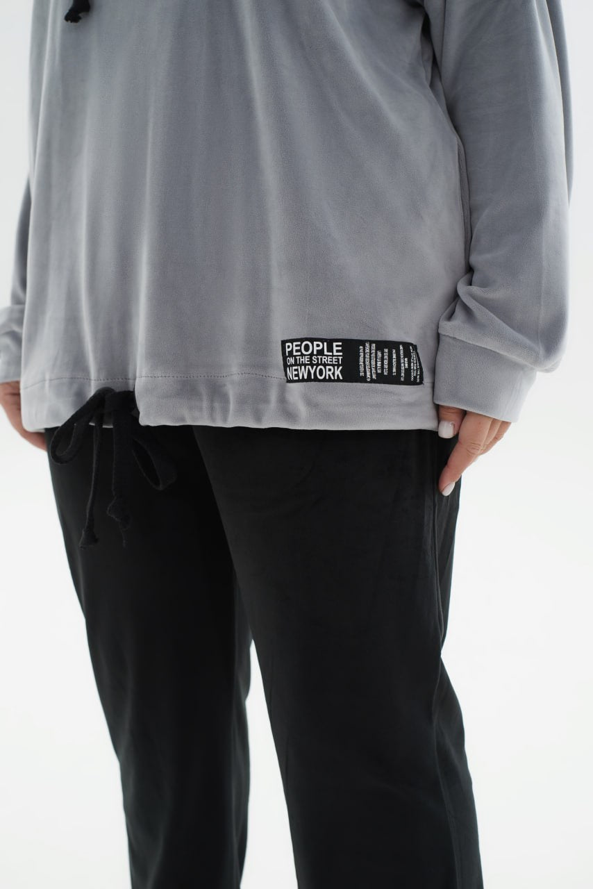 Всекидневен комплект от кадифе - Twiggy Shop