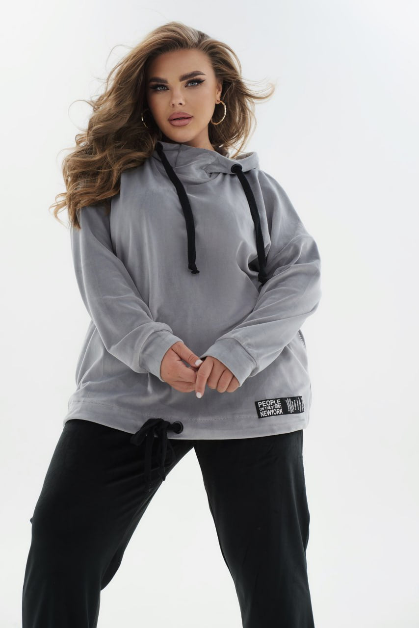 Всекидневен комплект от кадифе - Twiggy Shop