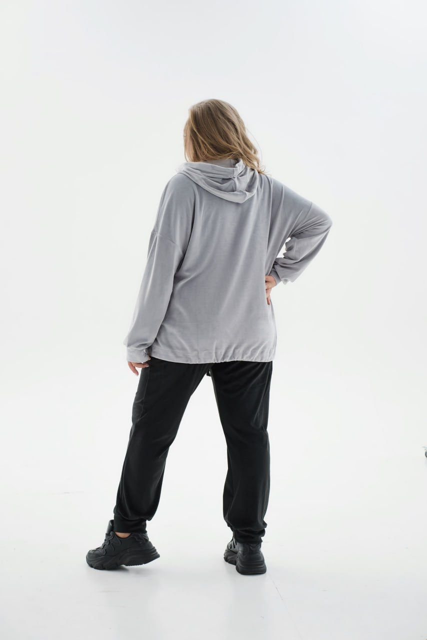 Всекидневен комплект от кадифе - Twiggy Shop