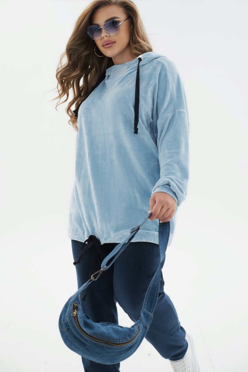 Всекидневен комплект от кадифе - Twiggy Shop