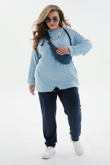 Всекидневен комплект от кадифе - Twiggy Shop