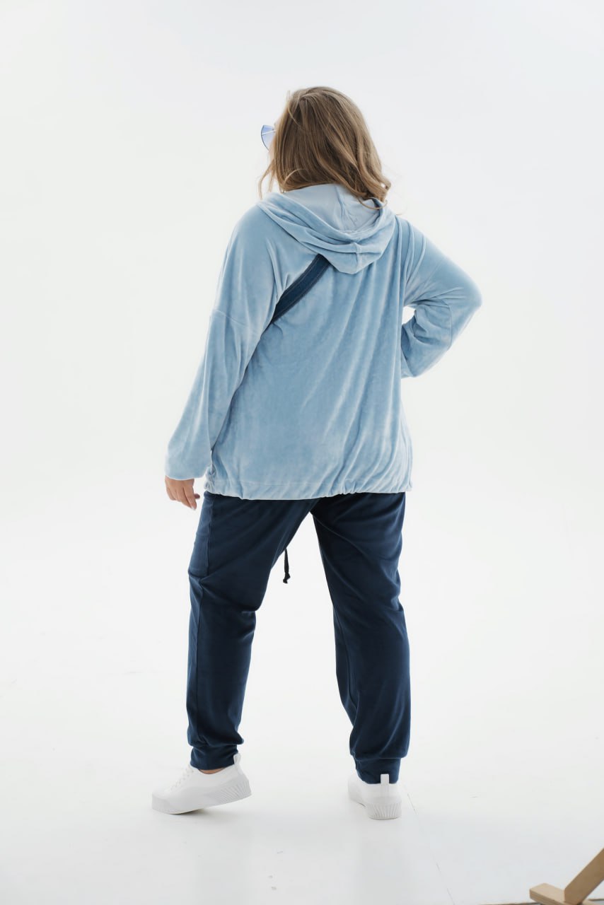 Всекидневен комплект от кадифе - Twiggy Shop