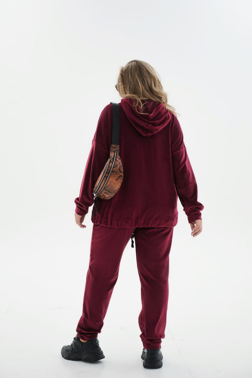 Всекидневен комплект от кадифе - Twiggy Shop