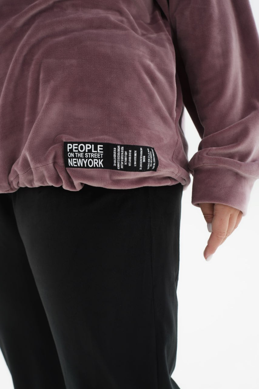 Всекидневен комплект от кадифе - Twiggy Shop