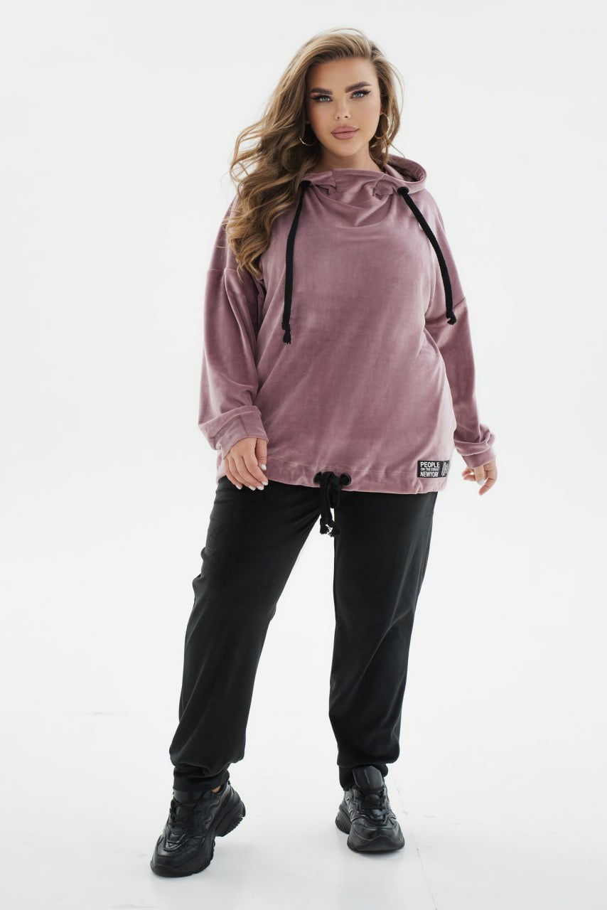 Всекидневен комплект от кадифе - Twiggy Shop