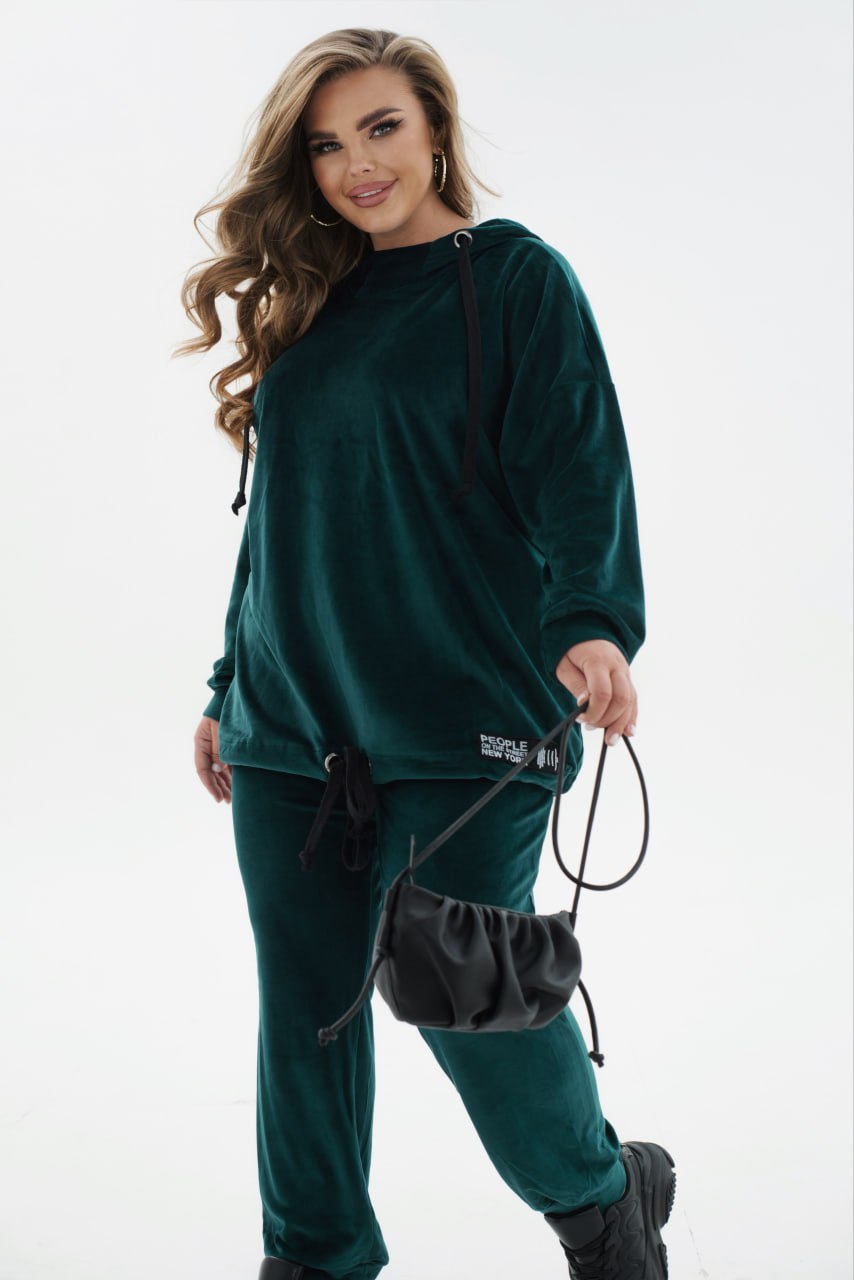 Всекидневен комплект от кадифе - Twiggy Shop