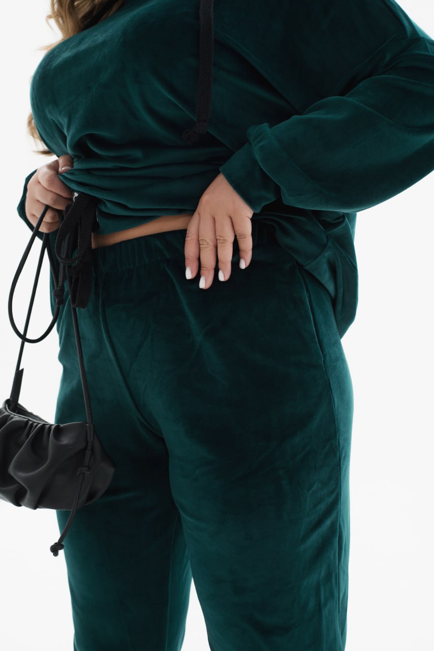 Всекидневен комплект от кадифе - Twiggy Shop