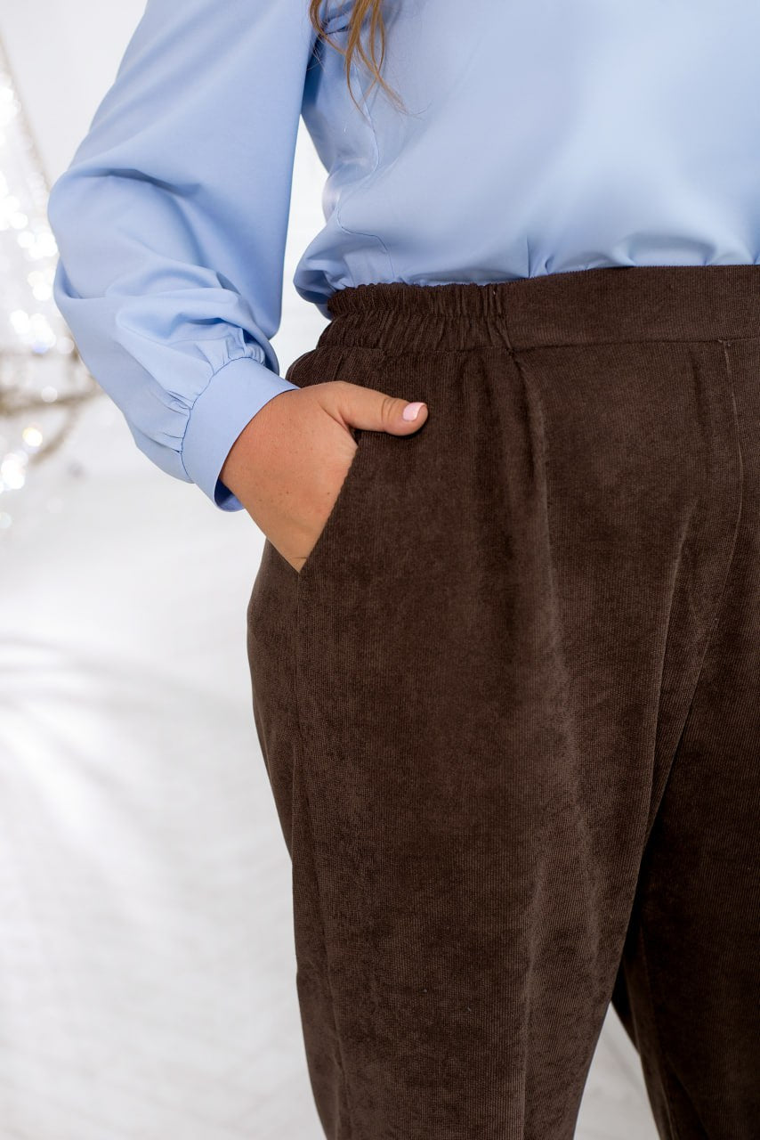 Панталон от рипсено кадифе - Twiggy Shop