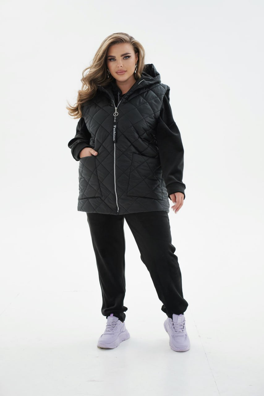 Всекидневен комплект с елек - Twiggy Shop