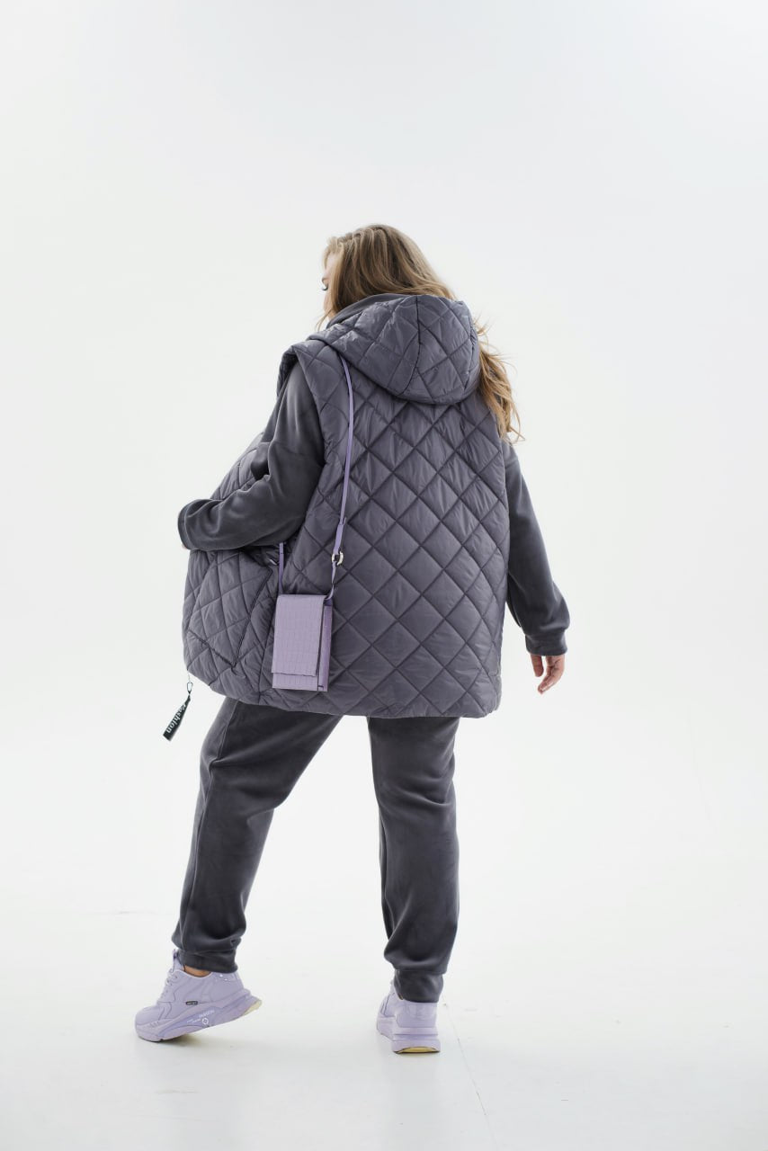 Всекидневен комплект с елек - Twiggy Shop