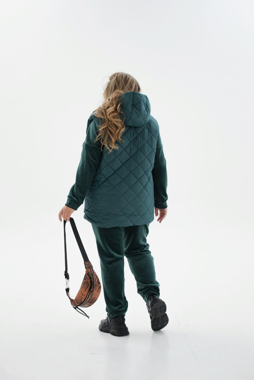 Всекидневен комплект с елек - Twiggy Shop