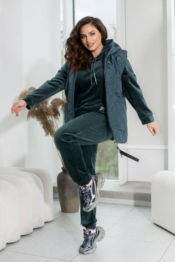 Ежедневен комплект с елек - Twiggy Shop