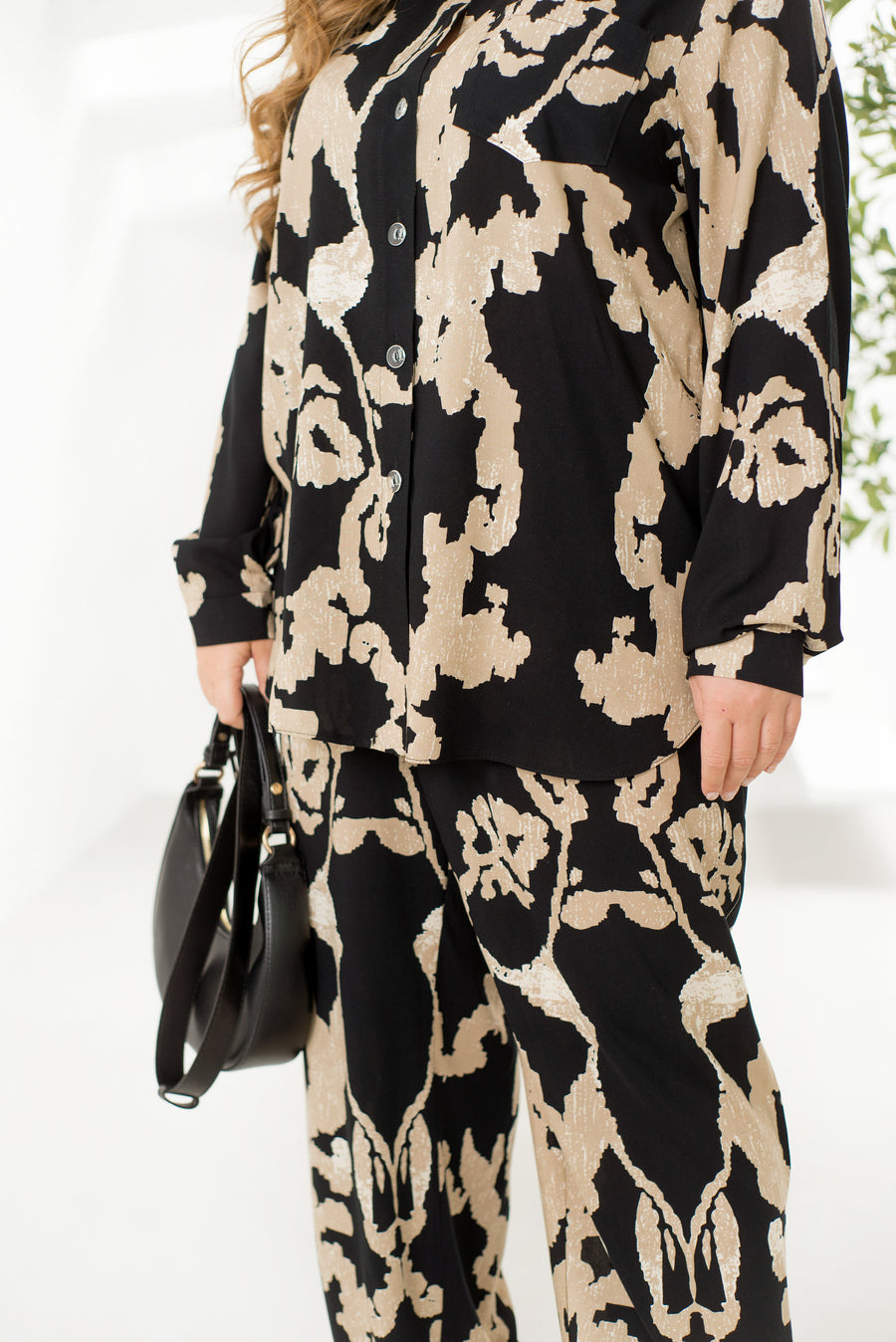 Комплект в свободна кройка от щапел - Twiggy Shop