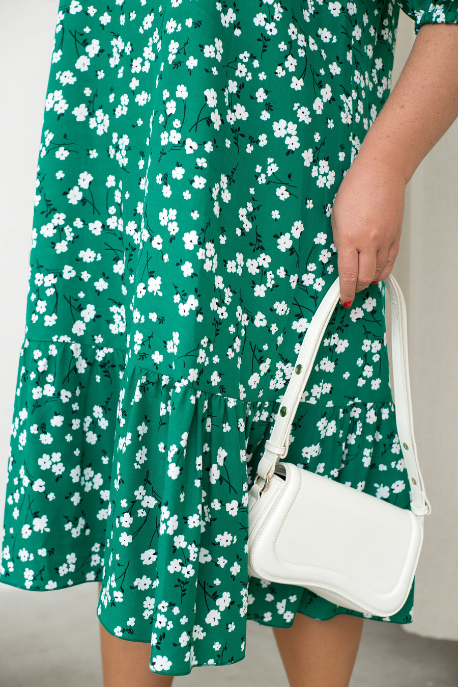 Памучна рокля на цветя - Twiggy Shop