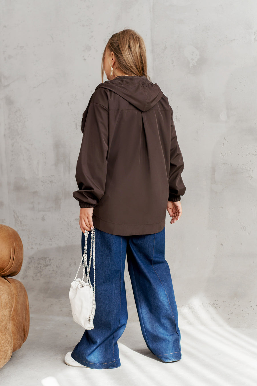 Яке с качулка и джобове - Twiggy Shop