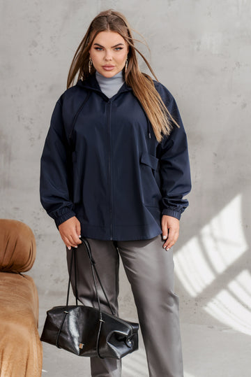 Яке с качулка и джобове - Twiggy Shop