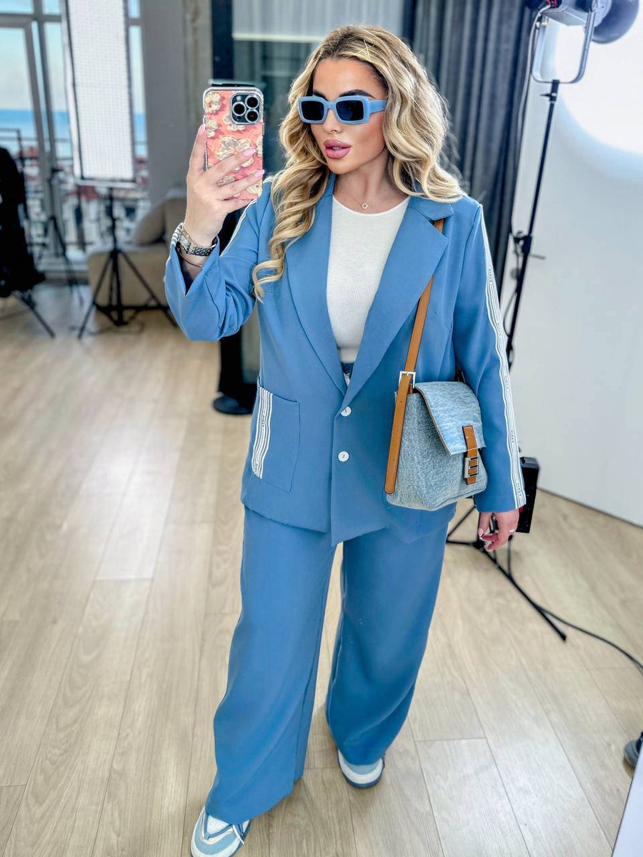 Комплект в две части с джобове - Twiggy Shop