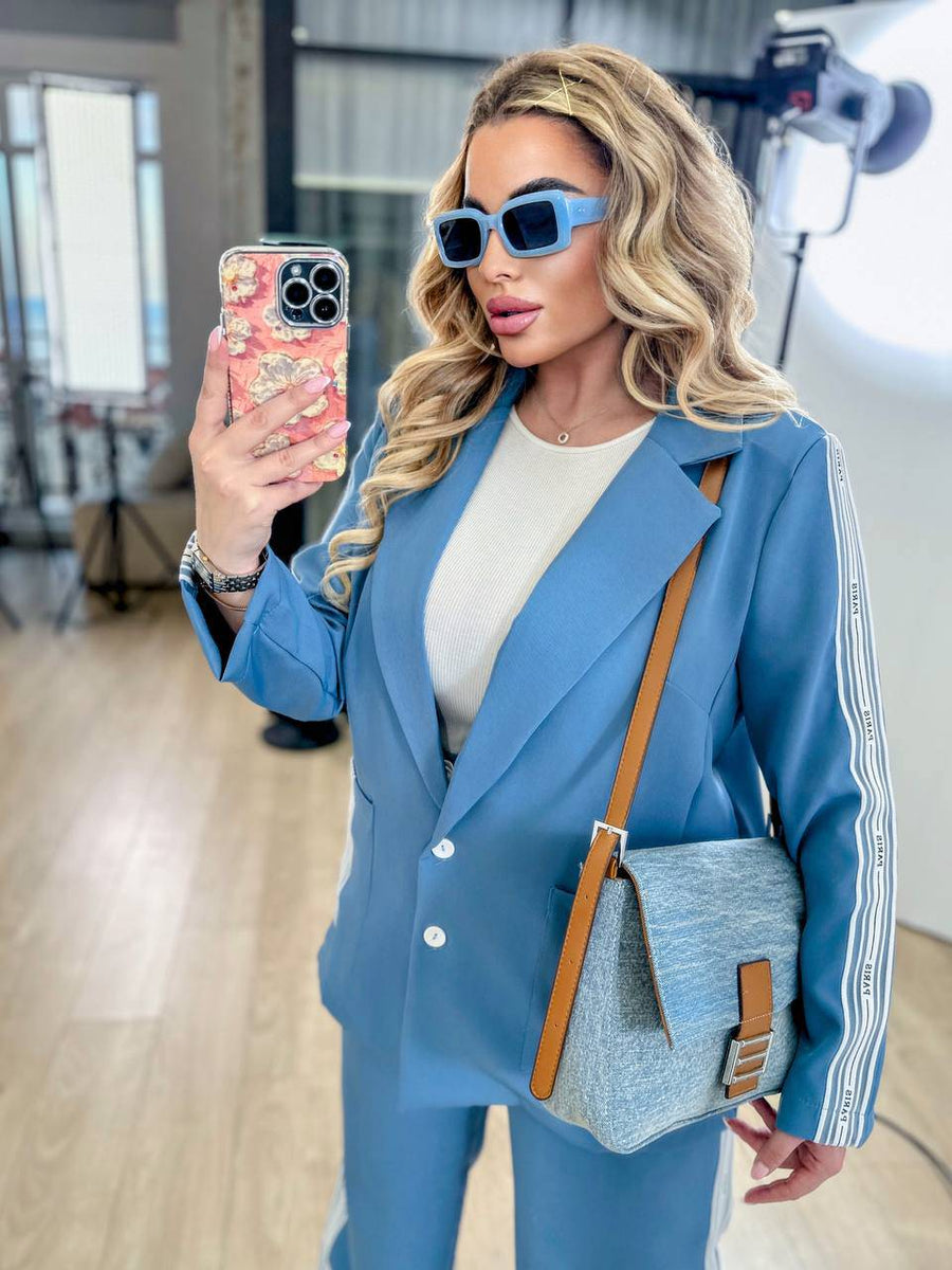 Комплект в две части с джобове - Twiggy Shop