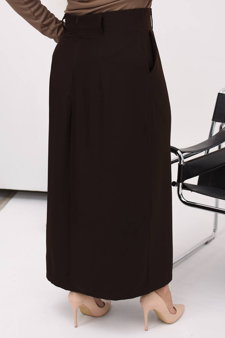 Дълга пола с цепка - Twiggy Shop