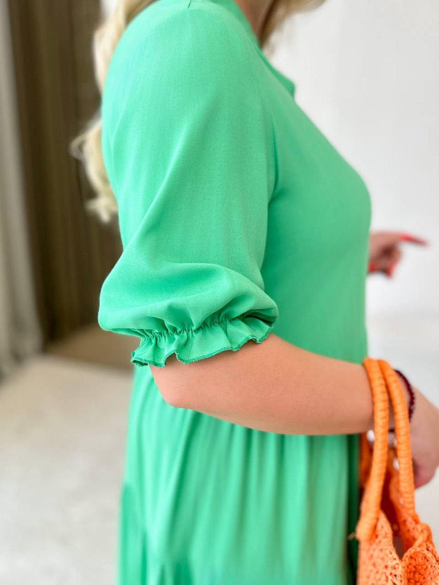 Дълга памучна рокля - Twiggy Shop