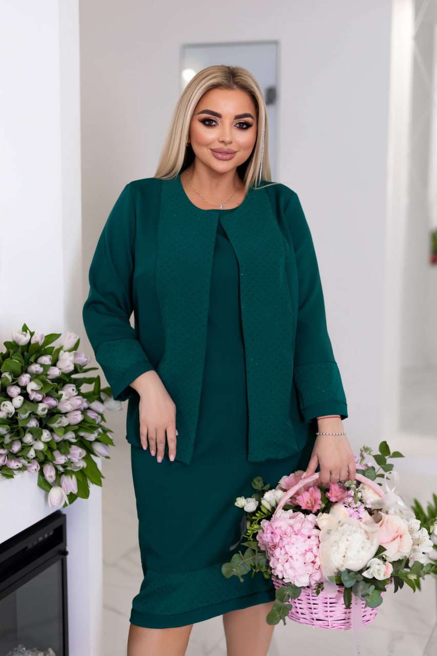 Комплект от рокля и сако - Twiggy Shop