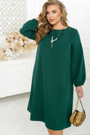 Рокля в свободна кройка с джобове - Twiggy Shop