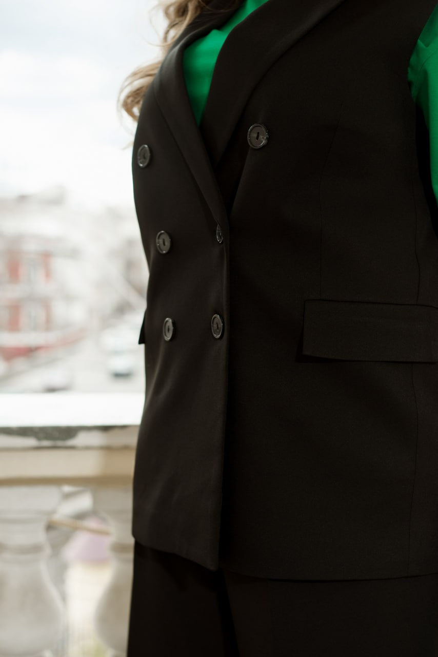 Елек с двуредно закопчаване - Twiggy Shop