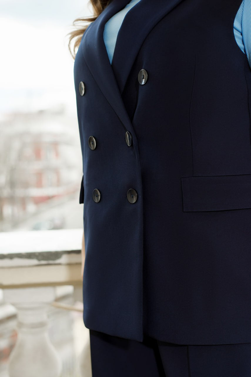 Елек с двуредно закопчаване - Twiggy Shop